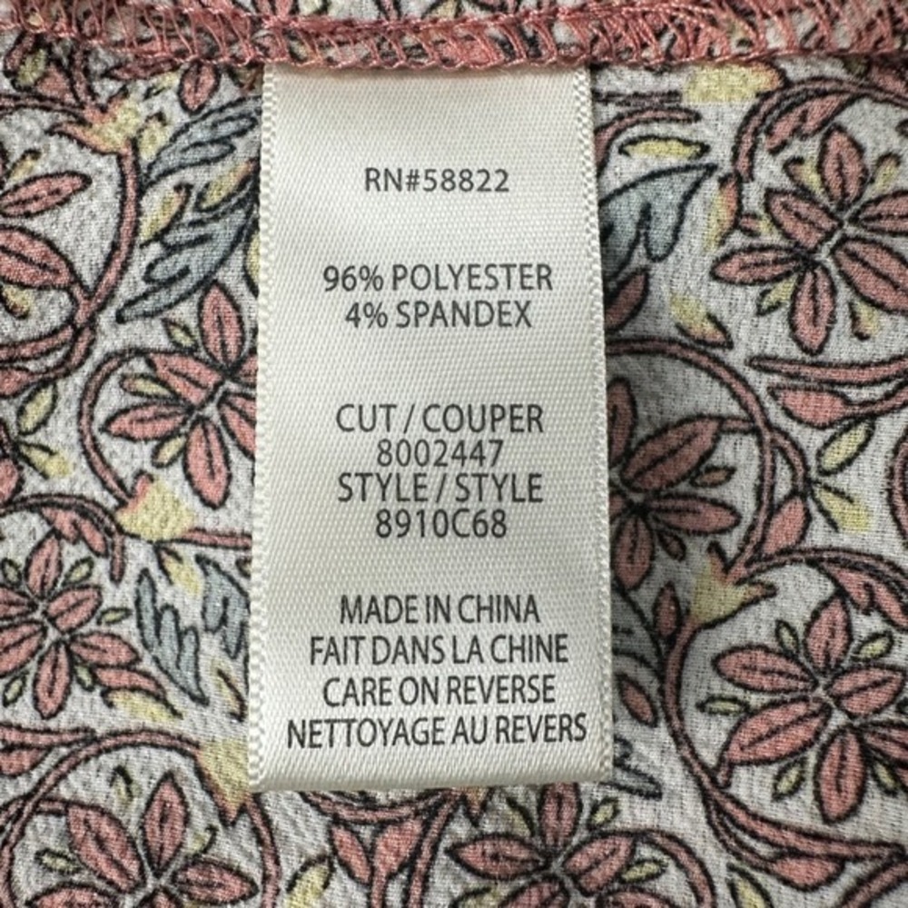 Max Studio Tiered Maxi Dress Size S Smocked Waist Ruffle Sleeve Boho Cottagecore - Picture 10 of 12